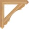 Ekena Millwork Olympic Arts & Crafts Rough Sawn Bracket, Western Red Cedar, 6"W x 42"D x 42"H BKT06X42X42OLY03RWR - alternate 2